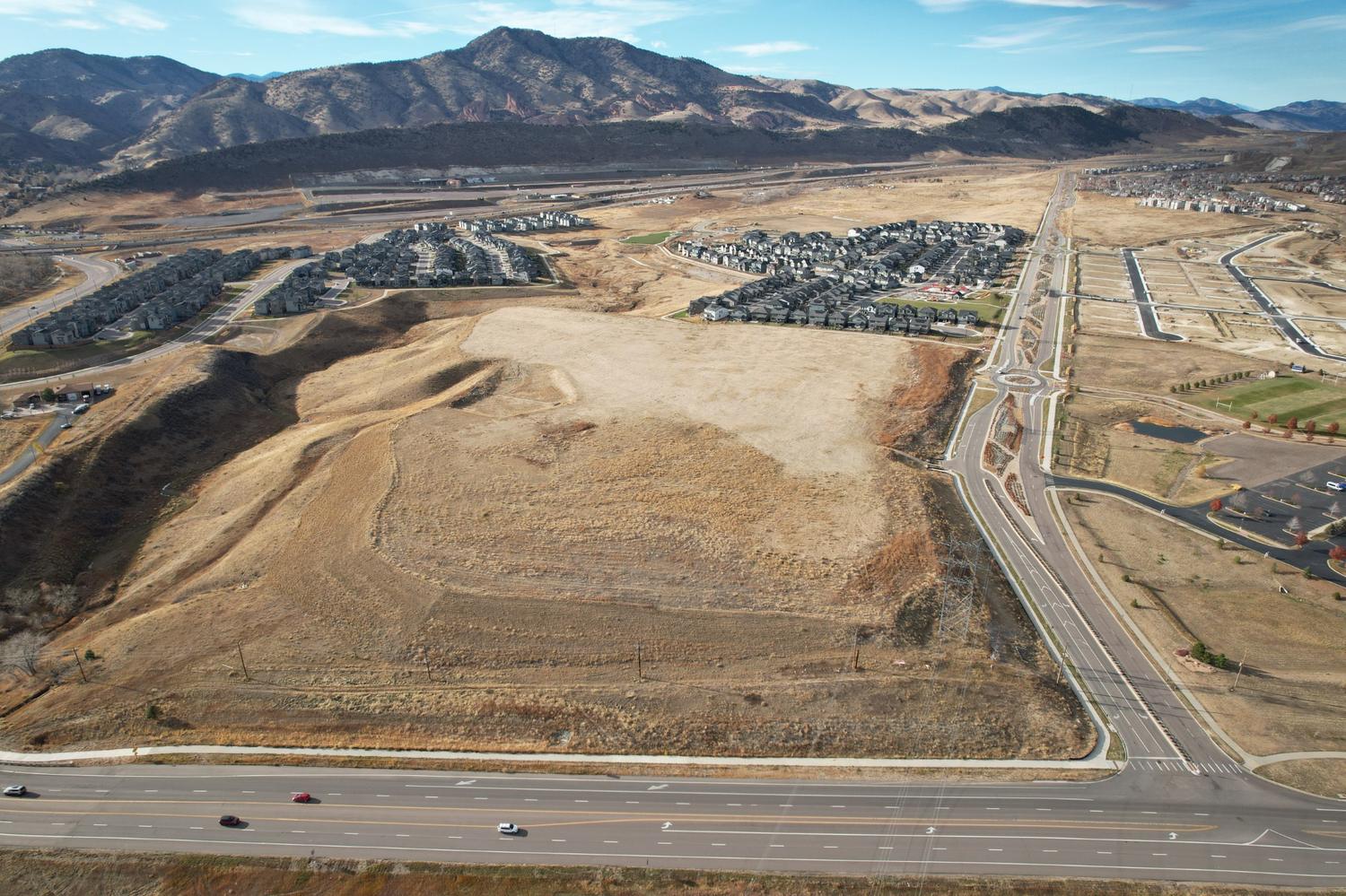 Aerial drone photograph
